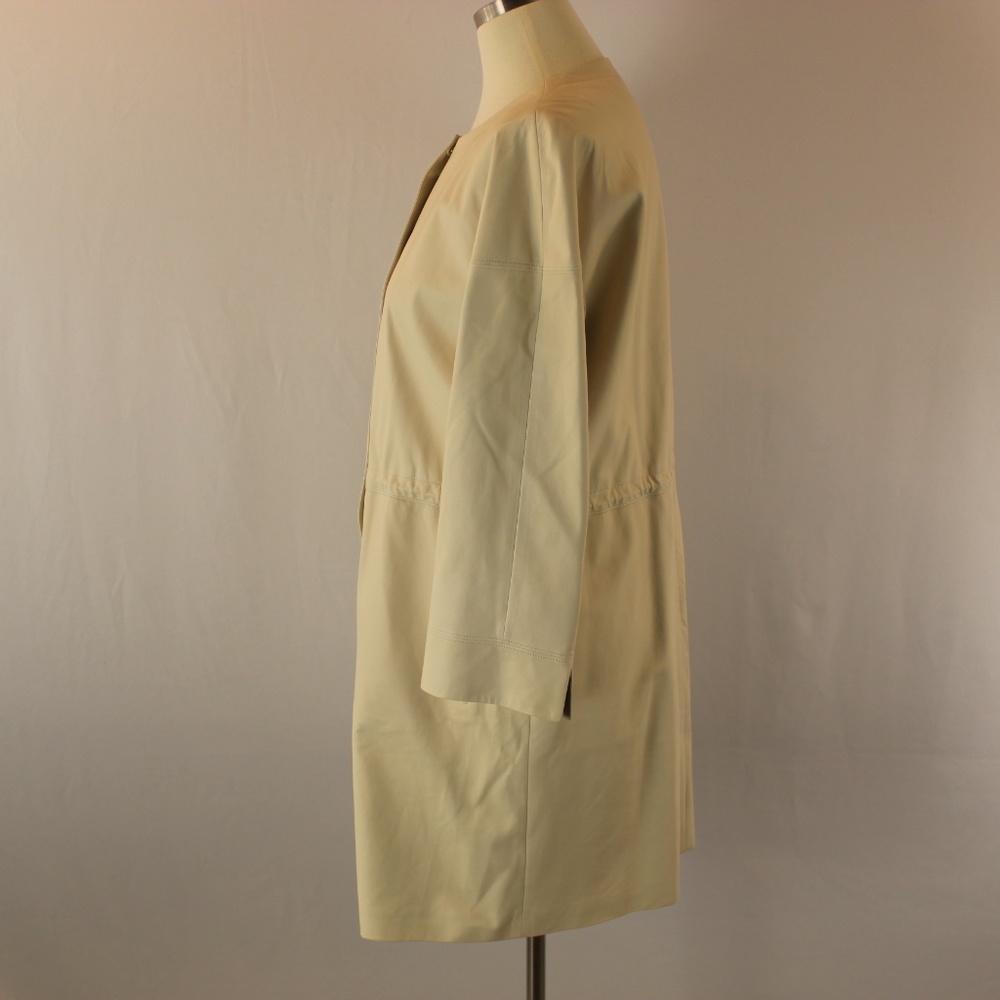 SOLD - LORO PIANA Leather Knee-Length Coat - SOLD - Picture 4 of 7